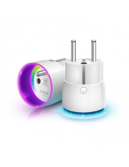 FIBARO - Z-Wave+ Wall plug with energy consumption monitoring (French  format) FGWPE-102-ZW5 (FIBARO Wall