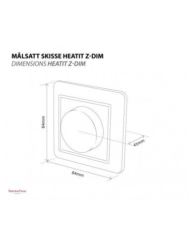 Thermofloor Interruttore Dimmer Z Wave Heatit Z Dim