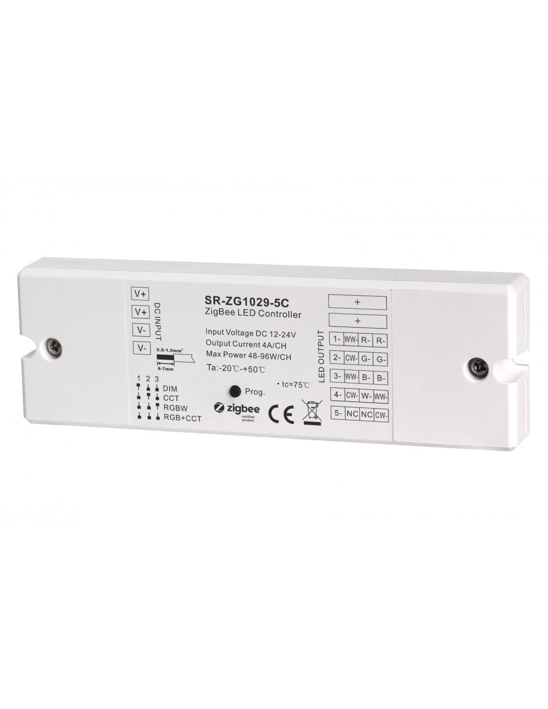 Nægte Forbyde Adskillelse Sunricher - RGBW 4en1 Zigbee 3.0 LED Controller