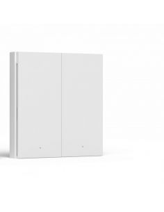 Xiaomi Interrupteur mural double connecté ZigBee Aqara Smart Wall Switch H1  (Blanc)