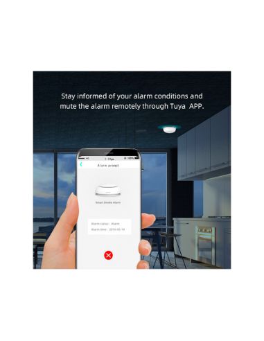 Heiman D Tecteur De Fum E Intellligent Wifi Tuya