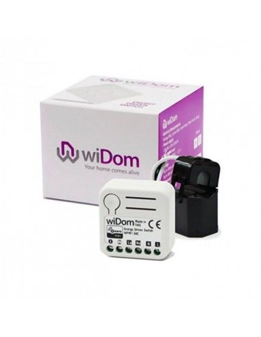 WiDom - Z-Wave+ Flush 1 relay with energy meter (Energy Driven Switch version C)
