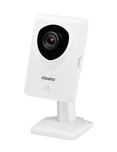 Zipato - Caméra intérieure IP HD720P Wi-Fi avec vision nocturne