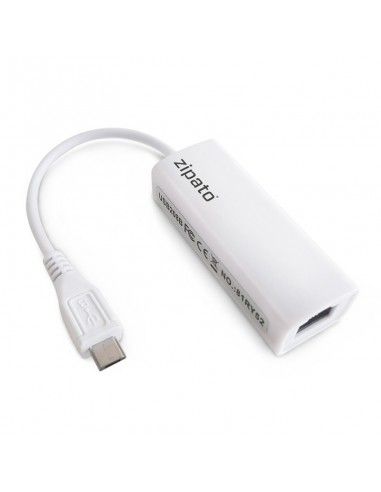 Zipato - Adaptateur Micro-USB vers Ethernet pour Zipatile