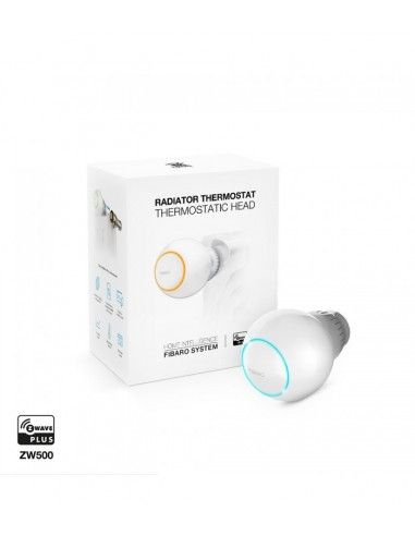 FIBARO - Valvola termostatica Z-wave+ (Radiator Thermostat Head)