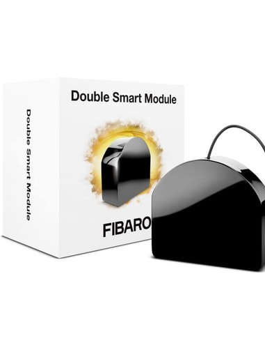 FIBARO - Module relais 2 charges Z-Wave+ FGS-224 (FIBARO Double Smart Module)