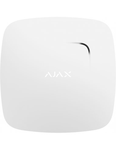 Ajax - Drahtloser Rauch-, Wärme- und Kohlenmonoxid-Melder mit Sirene (Ajax FireProtect Plus)