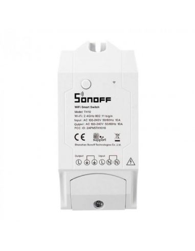 SONOFF - Interruttore intelligente WIFI (10A) + ingresso sensore di temperatura / umidità