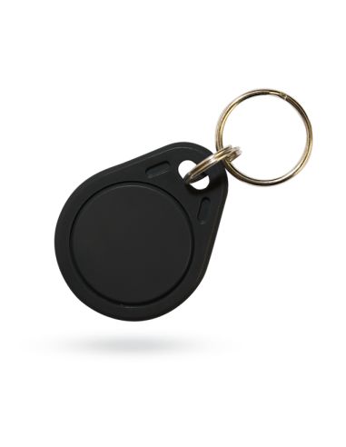 Badge porte-clés RFID NFC 13.36Mhz Mifare classic 1k (noir) - 1 Pcs. 