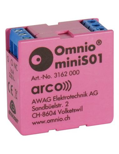 OMNIO - Multifunktionaler miniS01-Schaltaktor