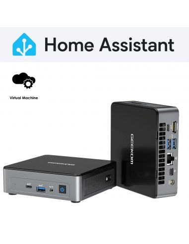 Mini PC with pre-installed Home Assistant virtual machine (Home Assistant Virtual Mini-PC GMA12)