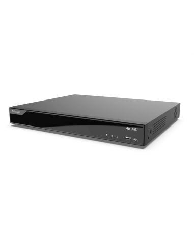 Milesight - Registratore video 4K a 16 canali MS-N7016-UH - Serie Pro NVR 7000