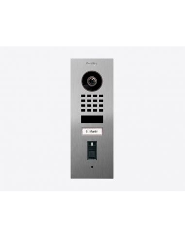 Doorbird - Video-Türstation D1101FV Fingerprint 50 mit 1 Ruftaste und integriertem EKEY-Fingerprintleser, Aufputzmontage