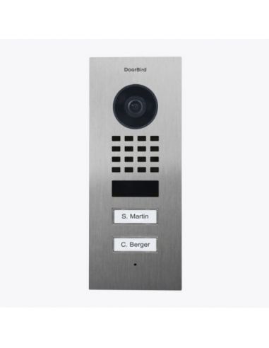 Doorbird - Verbundene Video-Türstation D1102V für Unterputzmontage