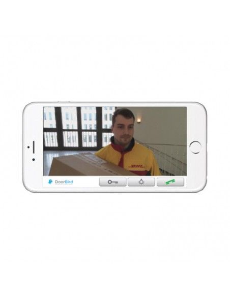 Doorbird - Portier vidéo connecté D101 (blanc)  