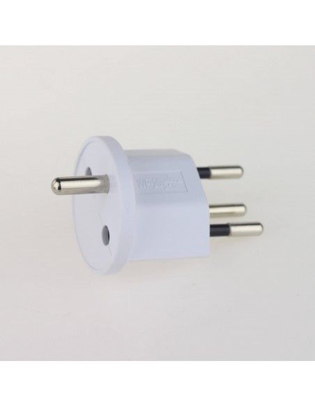 Permanent Schuko adapter for Switzerland (White)