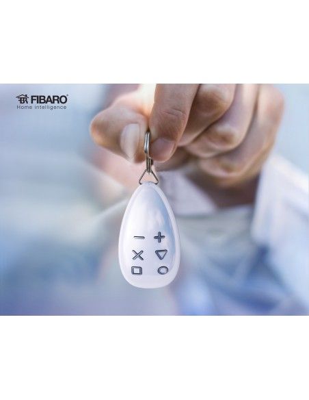 FIBARO - Télécommande porte-clés Z-Wave+ FGKF-601 (FIBARO KeyFob)