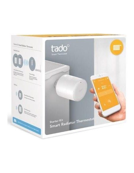 Tado - Tête Thermostatique Intelligente - Kit de Démarrage V3 (CH) 