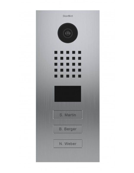 Doorbird - Portier vidéo connecté mutli-utilisateurs D2103V - 3 sonnettes