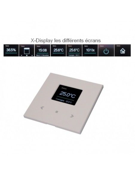 GCE Electronics - Ecran de contrôle multifonction X-Display (Blanc)
