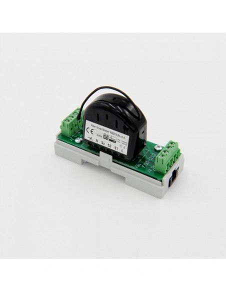 Eutonomy - Adapter euFIX DIN für Fibaro FGD-212 (mit Mikroschalter)