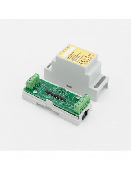 Eutonomy - Adaptater euFIX DIN for Fibaro FGS-223 (without push-buttons)