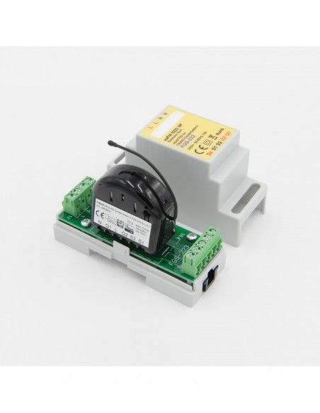 Eutonomy - Adapter euFIX DIN für Fibaro FGS-223 (ohne Mikroschalter)