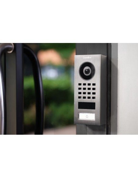 Doorbird - Portier vidéo connecté D1101V - 1 sonnette - pour montage en surface (édition compacte)            