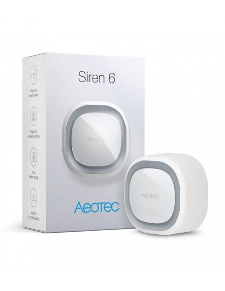 Aeotec - Sirena Z-Wave PLUS indoor Siren 6