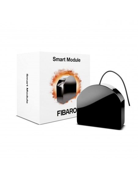 FIBARO - Module relais 1 charge Z-Wave+ FGS-214 (FIBARO Smart Module)