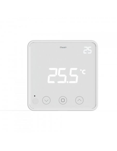 Thermofloor - Thermostat Z-Wave+ Heatit Z-TRM3fx 3600W 16A, bianco
