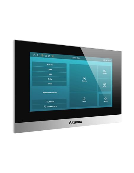 Akuvox - SIP-Innenkonsole mit 7"-Touchscreen, WLAN + Bluetooth (Linux-Version) Akuvox C313W
