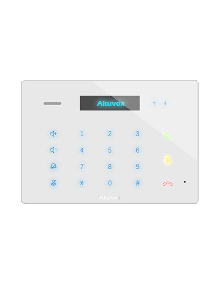 Akuvox - SIP Audio Interior Console con Wifi e Bluetooth C312A - Bianco