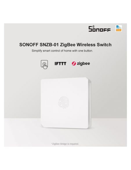 SONOFF - Interrupteur sans fil Zigbee 3.0
