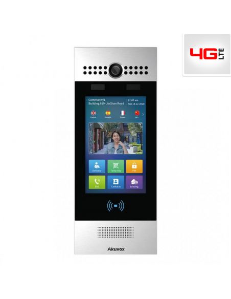 Akuvox - R29C Multi-Tenant IP Video Door Entry System with Akuvox - R29C Multi-Tenant IP Video Door Entry System with