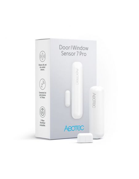 Aeotec - Capteur d'ouverture porte/fenêtre Z-Wave+ 700 door/window Sensor 7 Pro 