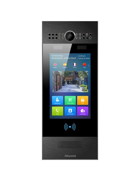 Akuvox - R29C Multi-Tenant IP Video Door Entry System with Akuvox - R29C Multi-Tenant IP Video Door Entry System with
