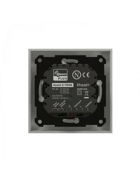 Heatit controls - Heatit Z-TRM6 3600W 16A Z-Wave-Thermostat, weiß