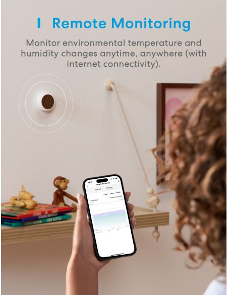 Meross - Smart Temperature and Humidity Sensor (With hub)