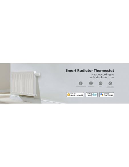 Meross - Vanne thermostatique de radiateur intelligente (version UE)