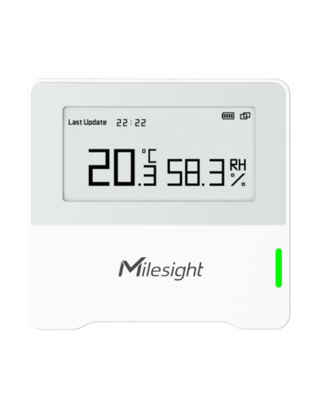 Milesight IOT - Lorawan 2 in 1 Indoor Air Quality Sensor (with display)